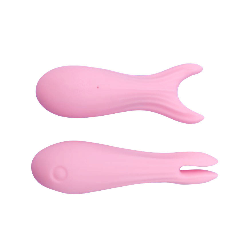 Toy Sex Toy Vibrating Vibrator Vibrator (Pink Small Fish Fork)