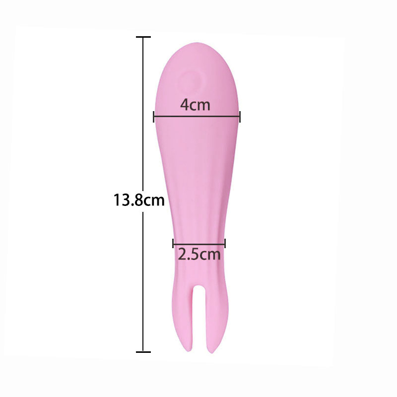 Toy Sex Toy Vibrating Vibrator Vibrator (Pink Small Fish Fork)