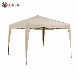 เฟอร์นิเจอร์ Crosley Hampton Collapsible Outdoor Gazebo, 10 \\\\ \'x 10 \\\\\' - Tan
