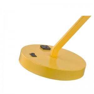 โคมไฟโต๊ะพร้อมแขนโลหะคง