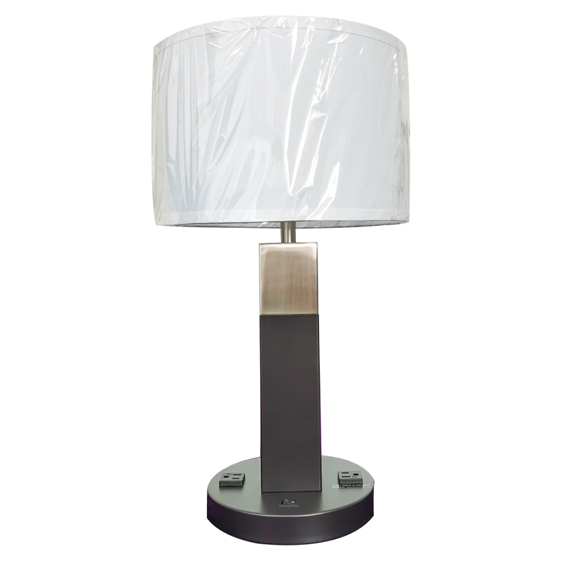 สองโทนสีดำและแปรงโคมไฟเท่