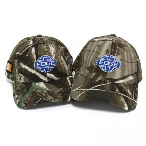 สบายสบาย 5 แผงปักปักกีฬากลางแจ้ง 100% ผ้าฝ้ายดิจิตอลพิมพ์หมวกเบสบอลปรับได้