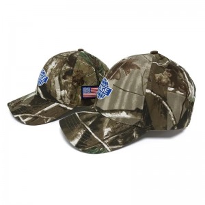 สบายสบาย 5 แผงปักปักกีฬากลางแจ้ง 100% ผ้าฝ้ายดิจิตอลพิมพ์หมวกเบสบอลปรับได้