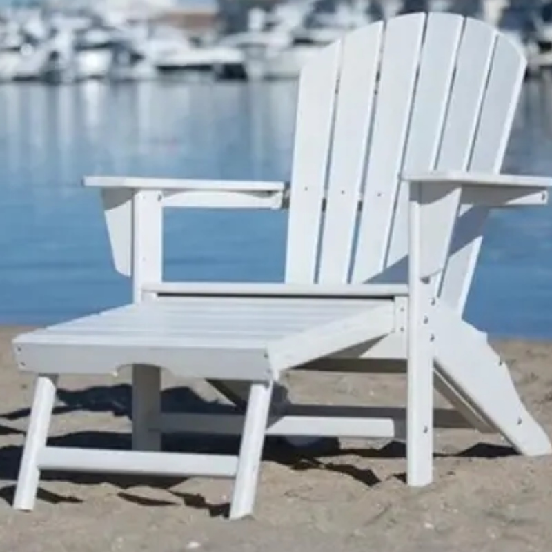 เก้าอี้พลาสติก Adirondack สำหรับผู้ใหญ่