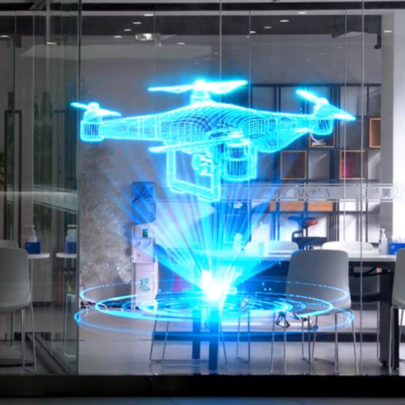 5 แอปพลิเคชันของการแสดงผลแบบโปร่งใส LED