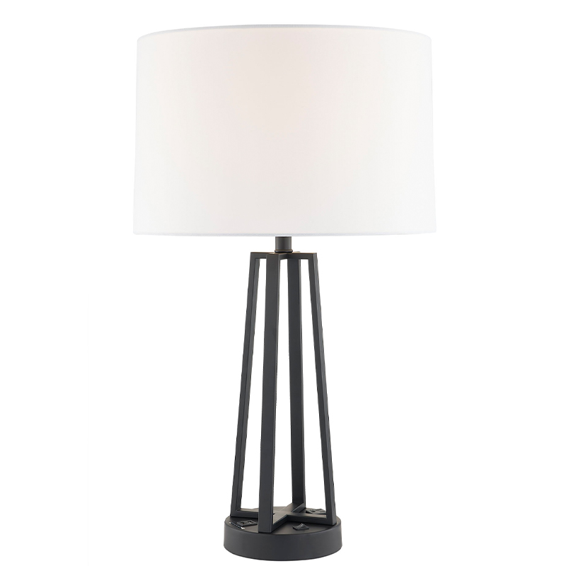 แสงสีบรอนซ์สีบรอนซ์สีเข้มพร้อมสวิตช์โยก/off ทางออกที่สะดวกและพอร์ตชาร์จ USB ที่ห้องพักของโรงแรม