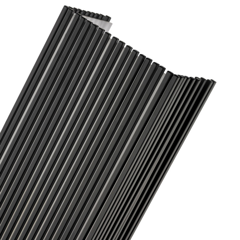 Hampton Inn Hotel Metal Wall Vonce ที่มีผิวสีดำด้านและอะคริลิคกระจายอยู่ด้านในที่ Hotel ทั่วไป Corridors