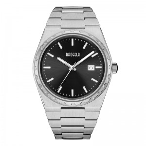Baogela แบรนด์หรูหรากุหลาบสแตนเลส Men \\\\ s Wristwatch คลาสสิกธุรกิจการเคลื่อนไหวกันน้ำ Relogio Masculino 22801