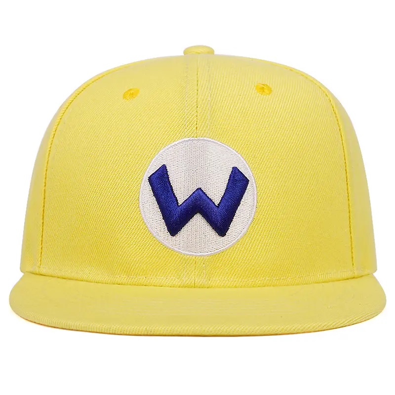 ผู้หญิงแฟชั่นผู้หญิงหมวก 3 มิติโลโก้ Snapback Cap 6 แผงแผงผ้าใบฮิปฮอปหมวกกีฬากลางแจ้งกีฬาเบสบอลแบน