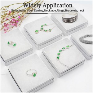 กล่องเครื่องประดับแบบกำหนดเองสไตล์เรียบง่าย