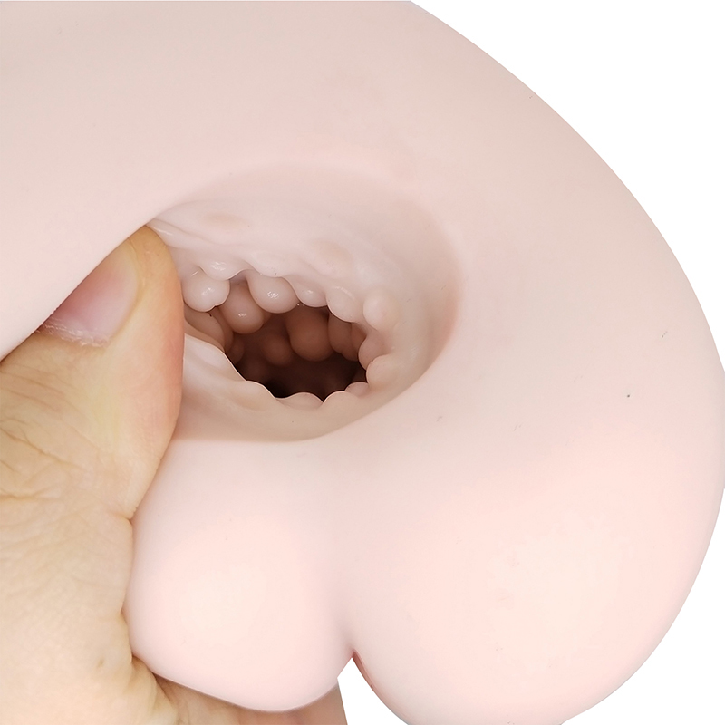 ขายร้อน Peach Silicone Vagina Masturbation Cup ผู้ใหญ่ของเล่นทางเพศผู้จัดจำหน่ายอัตโนมัติ