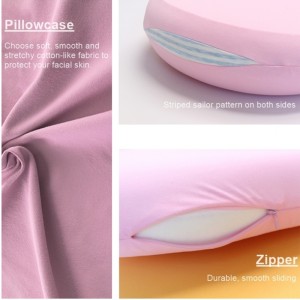 หมอนเมมโมรี่โฟมรูปร่างหน้าท้อง