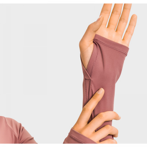 เสื้อเชิ้ตโยคะแบบคอ