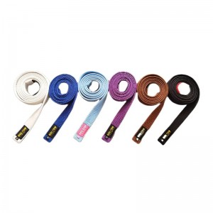 2023 โปรโมชั่นผู้ผลิตที่กำหนดเอง Pearl สาน BJJ Belt, BJJ GIS Belt