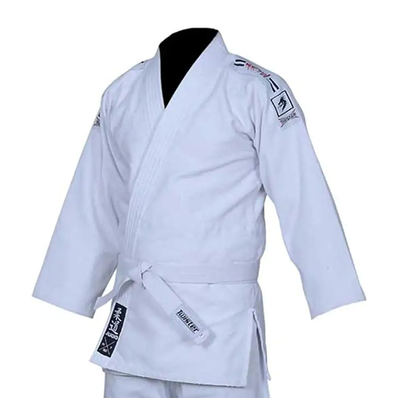 ซัพพลายเออร์จีนขายส่งเครื่องแบบพรีเมี่ยม bjj kimono bjj gi jiu jitsu gi สีน้ำเงินยูโด gi