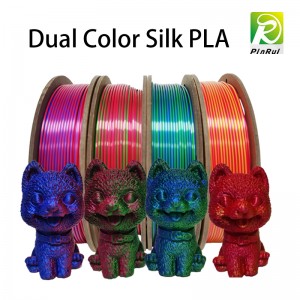 PLA FILAMENT SIKE FILAMENT สีสองสี, เส้นใย 3D 3D, เส้นใยเครื่องพิมพ์ 3D, เส้นใยเครื่องพิมพ์ 3D