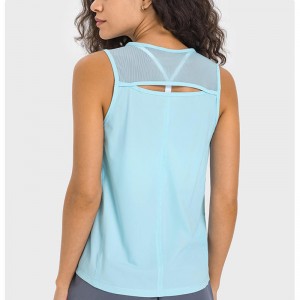 SC10244 Spring Fashion Loose Blouse Yoga Vest Tops Tops Workout Tops Yoga Women \\\\ S Tank