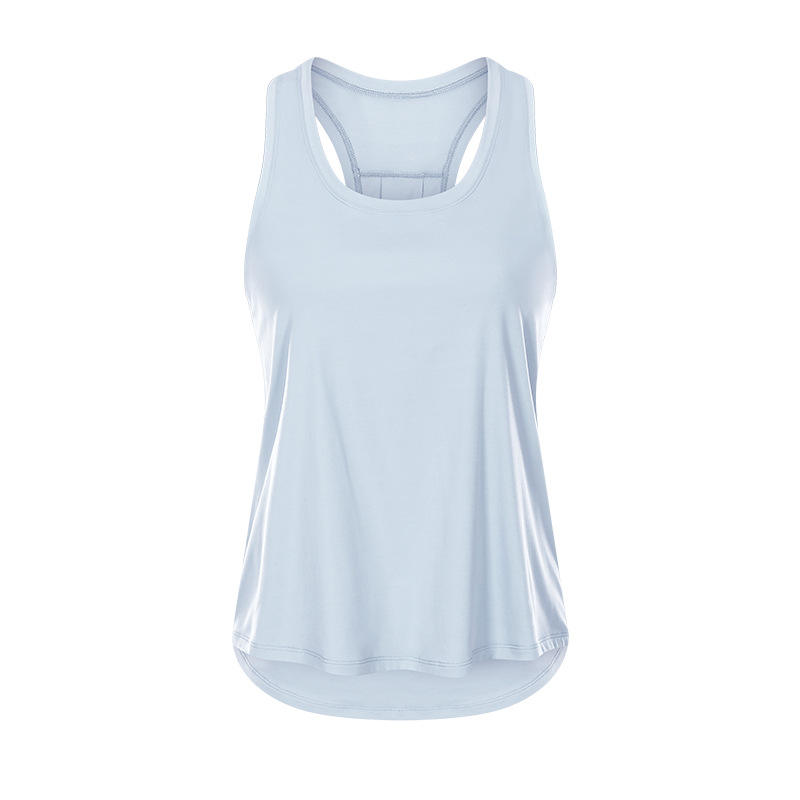 SC10256 LADIES TANK TOPS Spring Fashion Fashion Loose Yoga Vest Tank Tops Tops Womens Tank Tank ด้านบนเปิดด้านหลัง