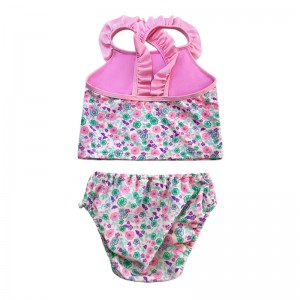 ฟลอรัลนัวเนียครอสจีบสองชิ้น