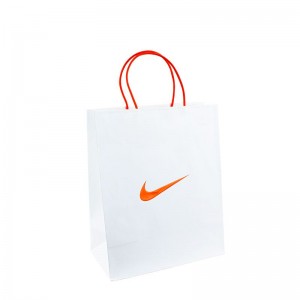 ถุงกระดาษพร้อมโลโก้พิมพ์กระดาษถุงอาหารถุงกระดาษสำหรับบรรจุขนมขนมคราฟท์ที่กำหนดเองถุงกระดาษ