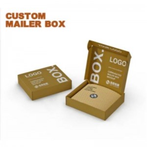 การพิมพ์ที่กำหนดเองกล่องกระดาษแข็งกระดาษแข็งพับเก็บได้สำหรับเสื้อผ้าชุดชั้นในกล่องบรรจุภัณฑ์ที่กำหนดเอง