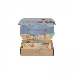 กล่องพกพาแบบกำหนดเองบรรจุภัณฑ์กล่องจดหมายพร้อมโลโก้กล่องกระดาษโลโก้ที่กำหนดเองน่าสนใจ