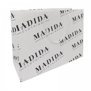 ขายส่งโลโก้พิมพ์ที่กำหนดเองราคาที่ดีที่สุดการช็อปปิ้งค้าปลีกขนาดเล็กถุงกระดาษหรูหราขนาดใหญ่พร้อมโลโก้ของคุณเอง