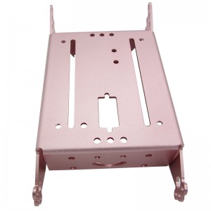 การประมวลผลแบบกำหนดเองของชิ้นส่วนโลหะแผ่นโลหะผสมอลูมิเนียมที่มีการตกแต่งแบบอะโนไดซ์