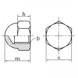 น็อตหัวหกเหลี่ยม