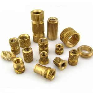 น็อตเกลียวในมีเกลียวทองเหลือง