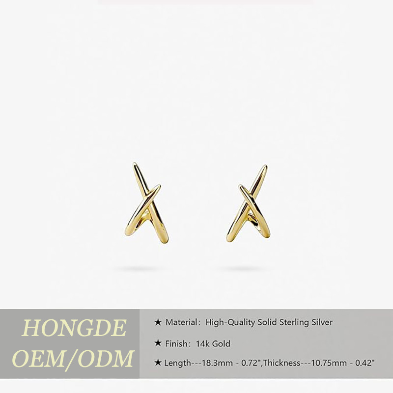 ต่างหูทองสำหรับผู้หญิงอินเทรนด์,14K Gold STUD ต่างหู Dainty ต่างหู Minimalist ต่างหูทอง Hypoallergenic ต่างหูสำหรับของขวัญสตรี