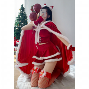 ผู้หญิงเซ็กซี่\\ชุดสำหรับปีใหม่ รูปแบบฤดูหนาวใหม่, Camisole Undershirts, ชุดอินเทรนด์สำหรับสาวร้อน, ไร้เดียงสา - ดูชุดกระต่าย, เสื้อคลุ...