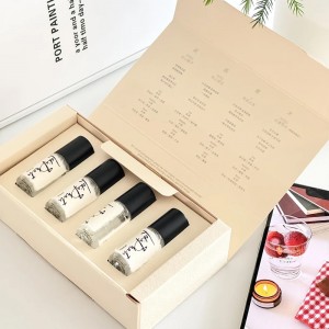 กล่องของขวัญน้ำหอมที่สง่างาม