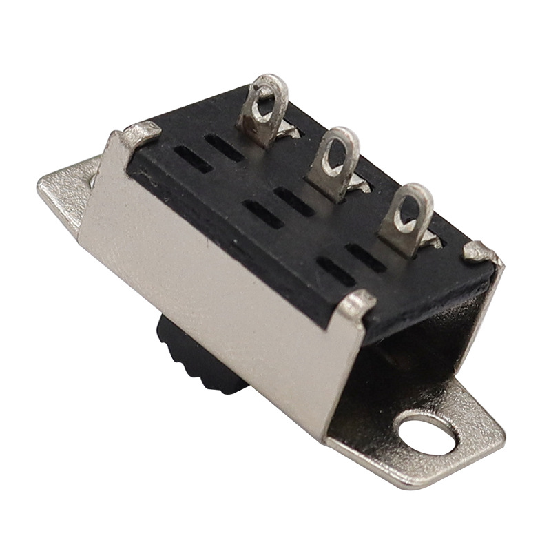 สวิตช์สไลด์ SS22G08 6-PIN 2P2 สวิตช์เลื่อนสำหรับแถบกระแสสูงของปืนสายไฟร้อน