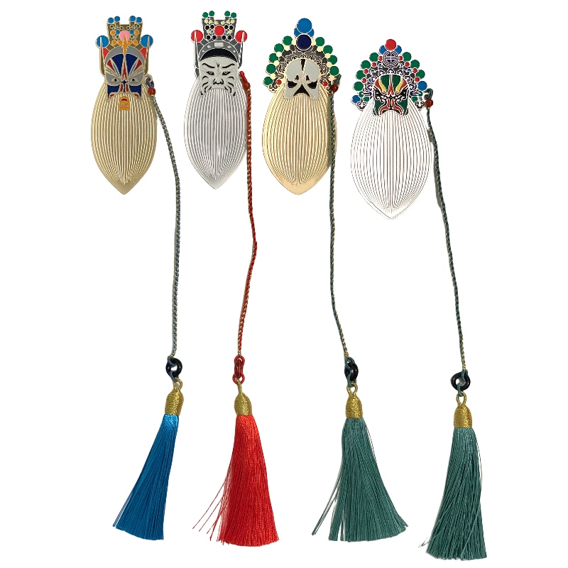 บุ๊คมาร์ค Tassel Mask Chinese