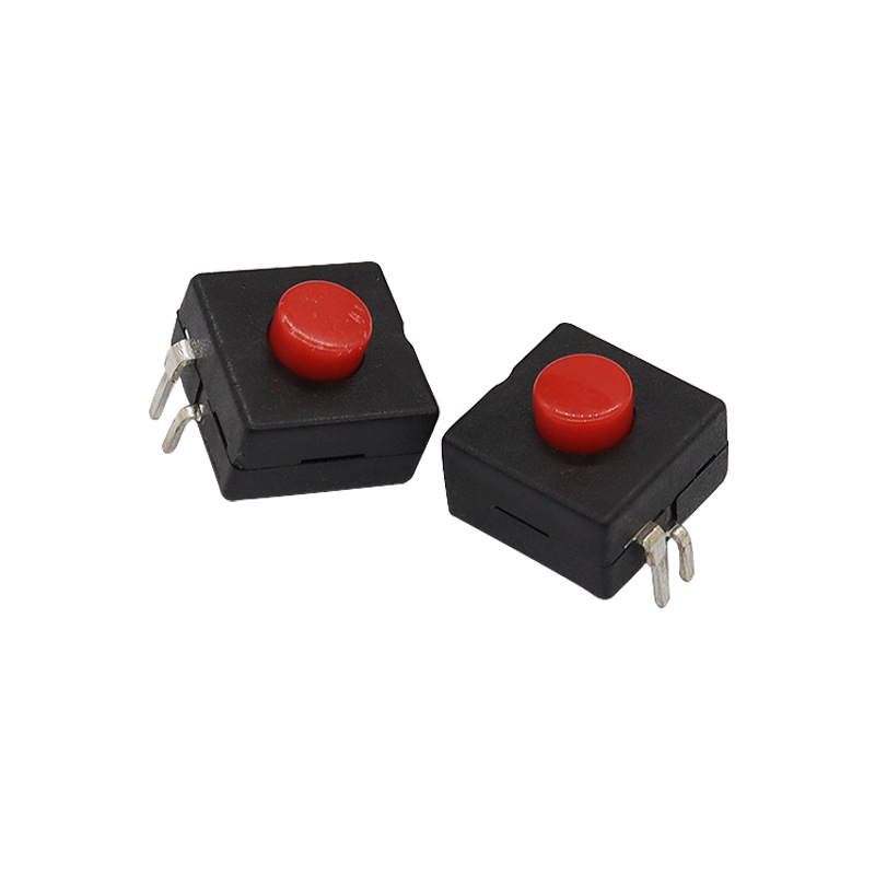 กดสวิตช์ HR12*12*9-2, สวิตช์ไฟฉาย, LED สอง-เปิดและปิดการเปิดและปิดปุ่มรีเซ็ตสวิตช์ไมโคร