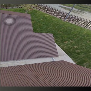 แผงอลูมิเนียมสำหรับหลังคาของกำแพงใหญ่-การออกแบบรูปด้วยคุณสมบัติฉนวนกันความร้อน