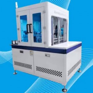 จูเนียร์-1208 การขุดเจาะและวางแม่เหล็ก & แผ่นเหล็กบนขอบของบุหรี่รอบทิศทาง