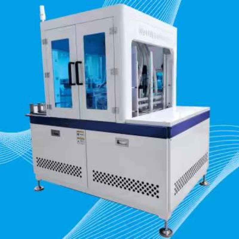 จูเนียร์-1208 การขุดเจาะและวางแม่เหล็ก & แผ่นเหล็กบนขอบของบุหรี่รอบทิศทาง