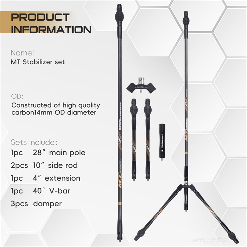 Nika Archery 240128 MT OD14MM สารคงตัวคาร์บอน