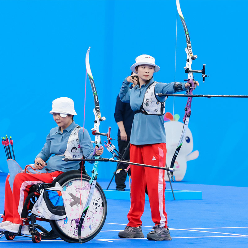 คันธนู Recurve ของ Nika รองรับการแข่งขันพาราลิมปิก