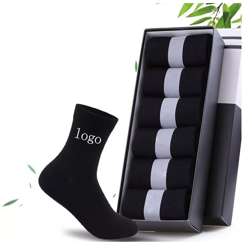 Simple design breathable socks custom business socks.jpg