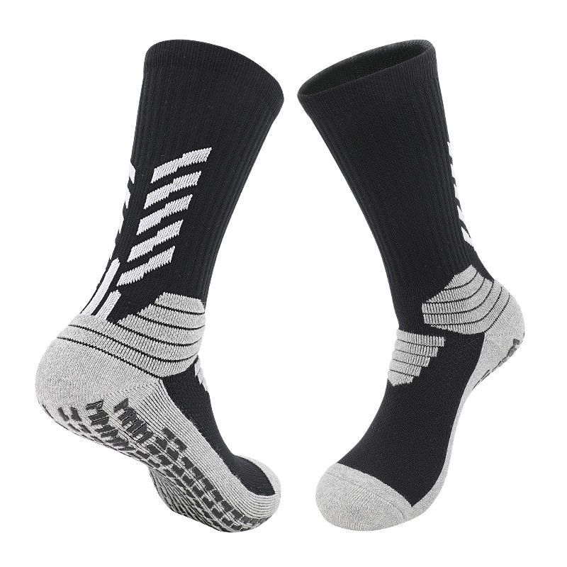 Classical sport grip socks anti slip football socks with custom logo athletic soccer socks.jpg