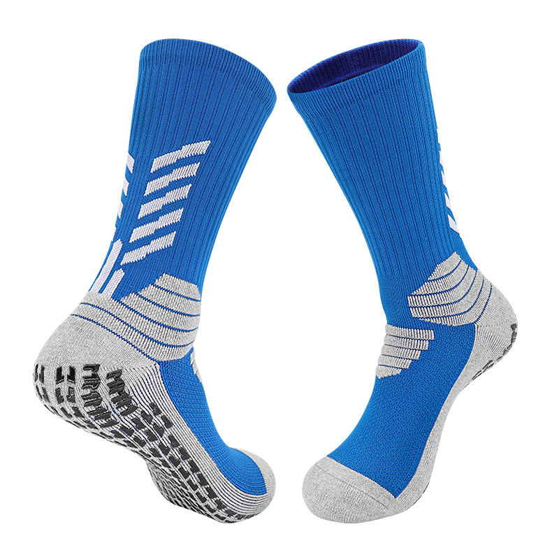 Own designs sport grip socks anti slip football socks with custom logo athletic soccer socks.jpg