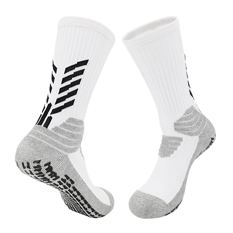 With your logo sport grip socks anti slip football socks with custom logo athletic soccer socks.jpg